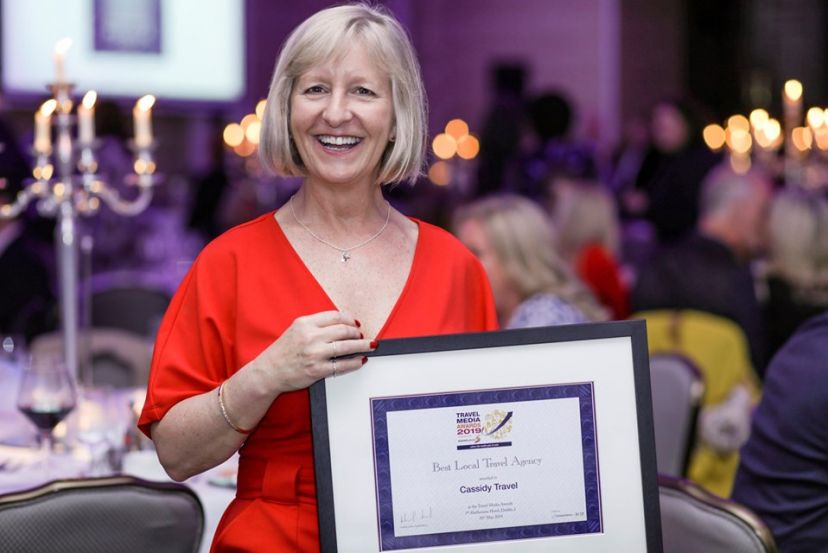 Cassidy Travel Wins Best Local Travel Agency at the 2019 Travel Media Awards